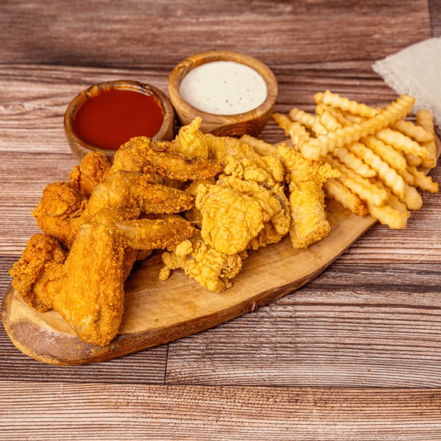 Catfish Nug. & Wings.