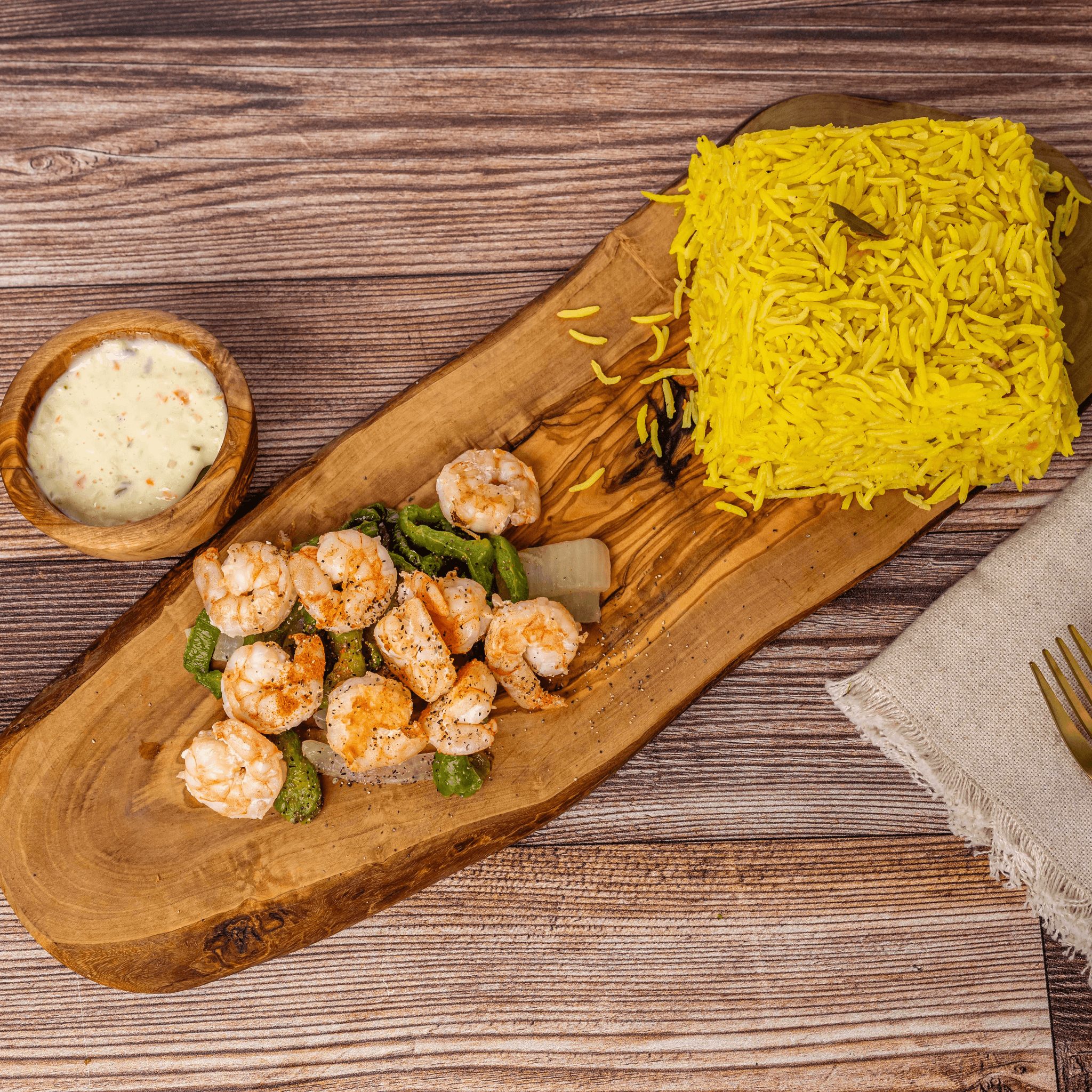 Grilled Shrimp.