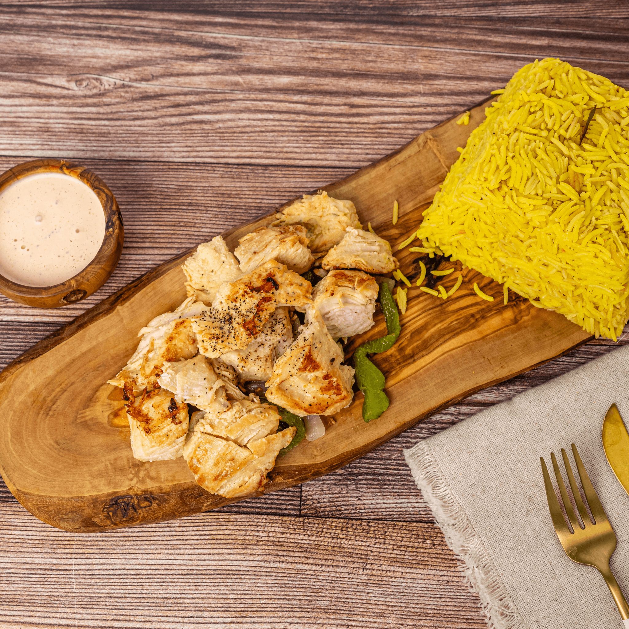 Rice Bowl Chicken grilled.
