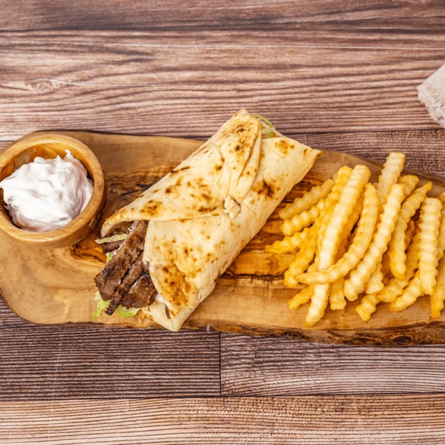 Lamb Gyro Pita.
