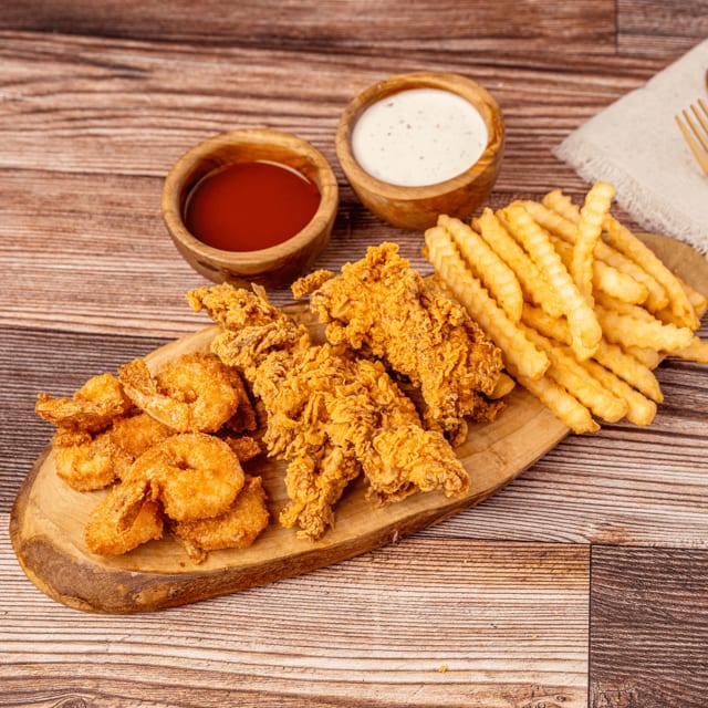 Tender & Shrimp.