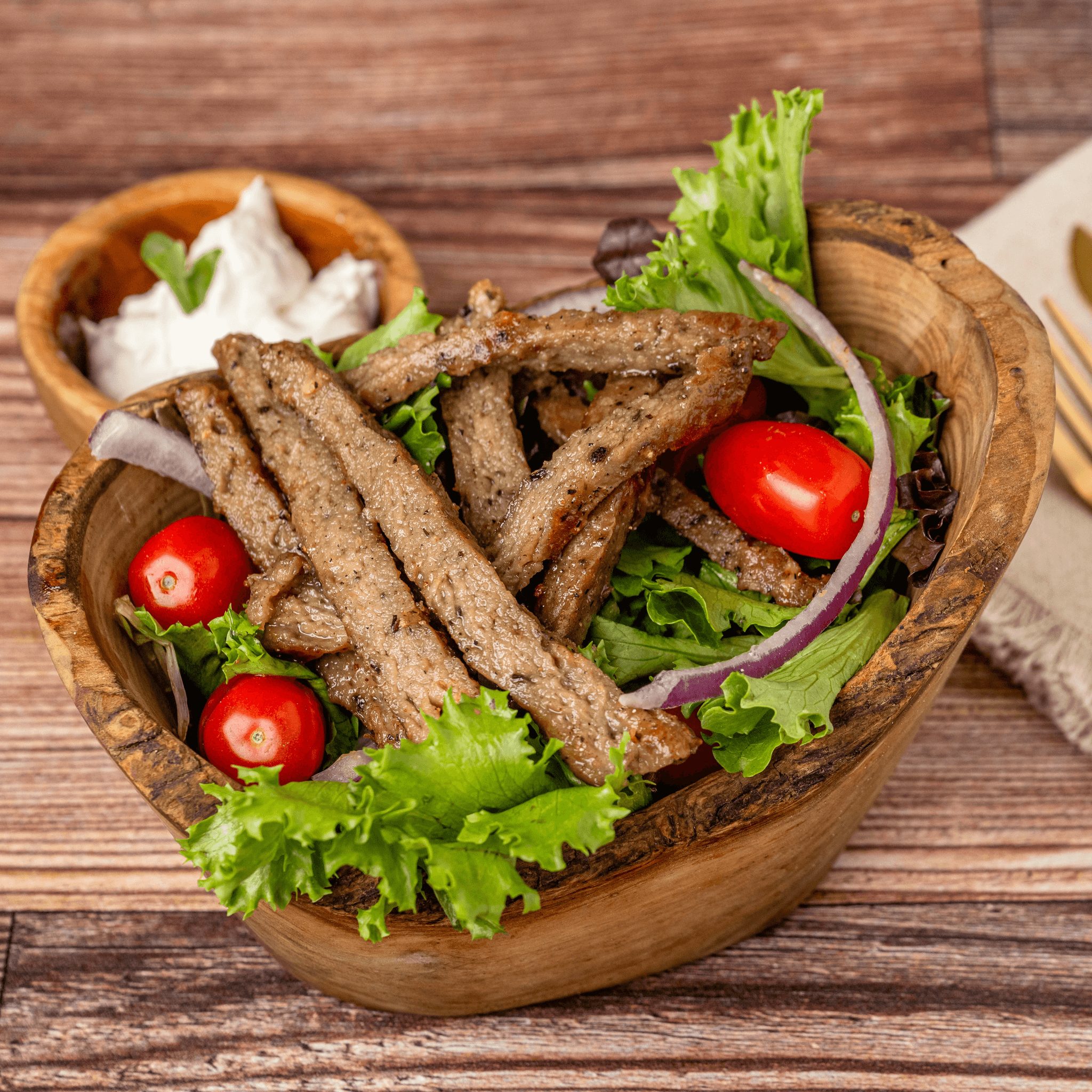 Lamb Salad.
