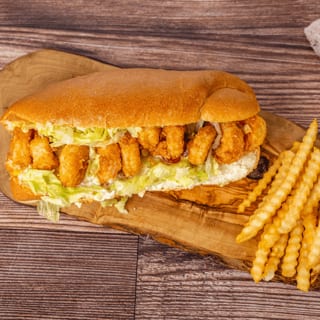 Shrimp Po Boy Sandwich