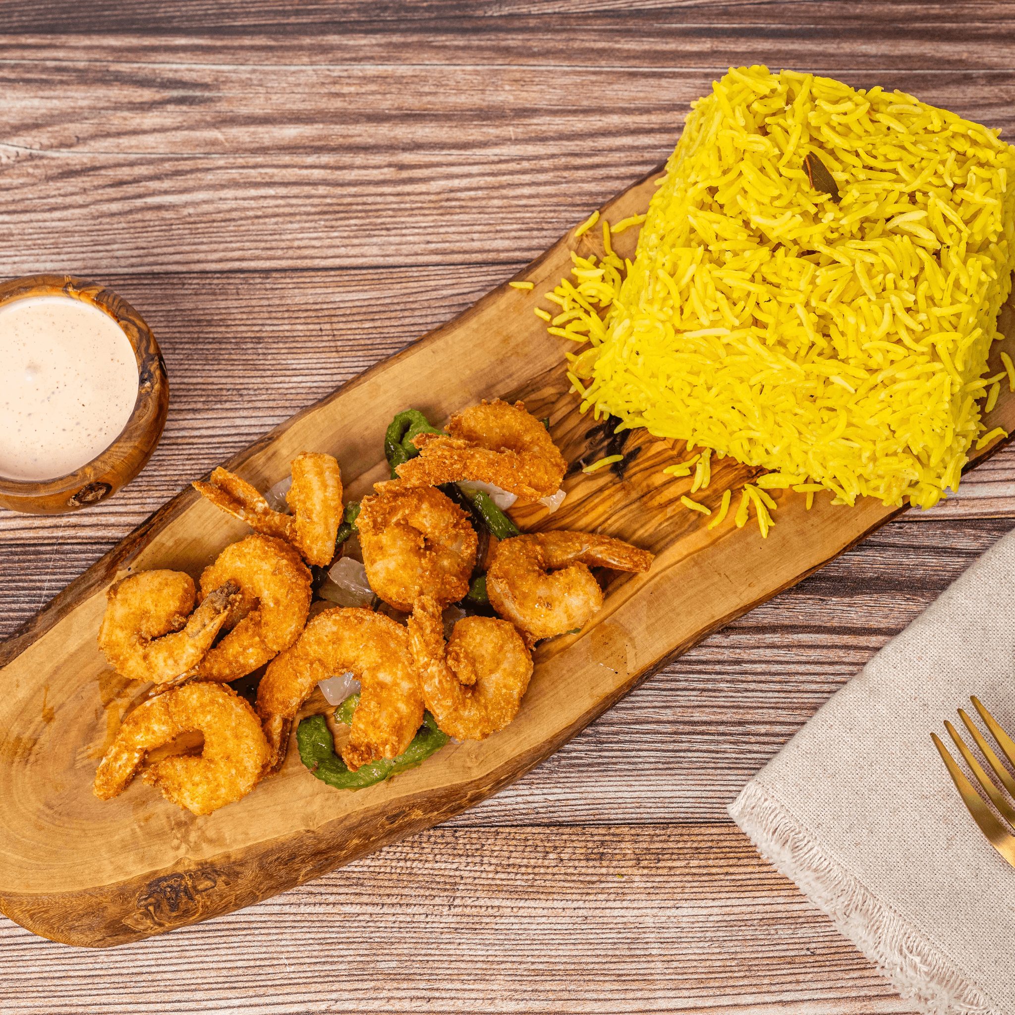 Rice Bowl Shrimp fried.