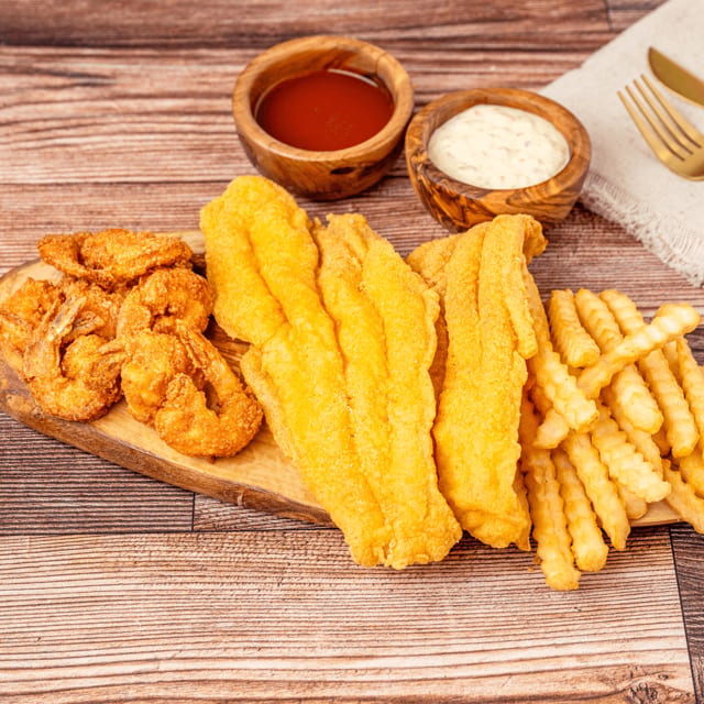 Catfish & Shrimp.